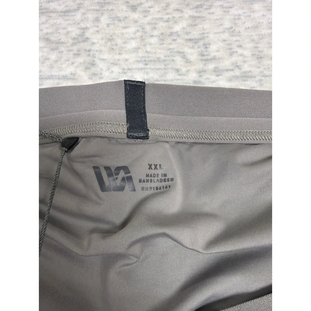 VRST MENS‎ 5 INCH ACCELERATE SHORTS SILVER SHADOW XXL MOISTURE WICKING NWT